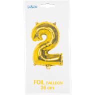 Folieballon goud 2