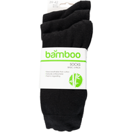 Bamboe herensokken 3 pack zwart 39/42