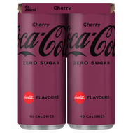 Coca-Cola Zero cherry 4x25 cl