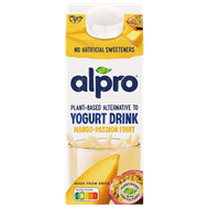 Alpro Plantaardige drinkyoghurt mango-passie