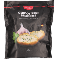 Paolo Knoflook broodjes geroosterd