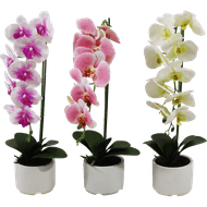 Kunst orchidee in pot 50 cm