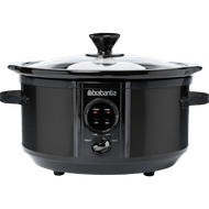 Foto van Brabantia Digitale slowcooker 3.5 liter zwart