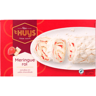 Van 't Huijs Meringue rol aardbei & witte chocolade