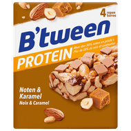 Hero Btween proteinreep noten & karamel 4 st.