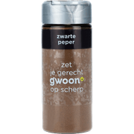 G'woon Peper zwart