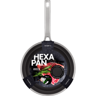 Hexa Kitchen Fun koekenpan rvs 24 cm