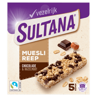 Sultana Mueslireep roodfruit 5 st.