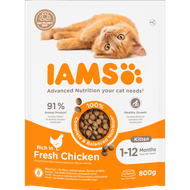 Iams Kattenvoer kitten met verse kip