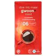 G'woon Filterkoffie roodmerk