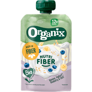 Organix Fruitpuree ban yogh blueb&oat 12+maanden