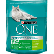 Purina One Kattenvoer indoor formula kalkoen & volkoren granen