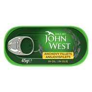 John West Ansjovisfilets in zonnebloemolie