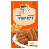 Mora Hamburgers 4 st.