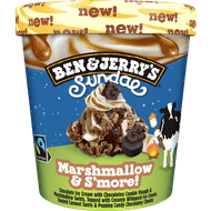 Ben & Jerry's Sundae marshmallow & s more