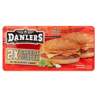 Danlers Premium cheeseburger 2 st.