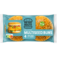 MR BIG MOUTH Hamburger bun multiseeds 4 st.