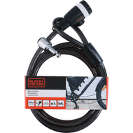 Black+ Decker fietsslot 10 x 2400 mm