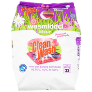 Clean Wash Waspoeder kleur 22 wasbeurten
