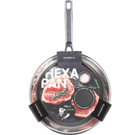 Hexa Kitchen Fun koekenpan rvs 28 cm