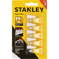 Stanley secondenlijm 5 x 0.5 gr.