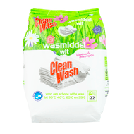 Clean Wash Poeder wasmiddel wit 22 wasbeurten
