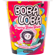 Boba Loba Aardbei-lychee