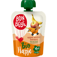 Bonbébé Biohapje 6+ maanden appel-wortel-banaan
