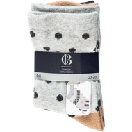 Fashion sokken meisjes 6-pack