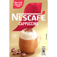 Nescafé Oploskoffie cappuccino 10 koppen