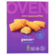 G'woon Kaassouffle mini oven 10 stuks