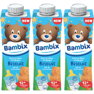 Bambix Drinkpapje biscuit 12+ maanden 3-pack