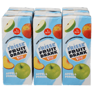 1 de Beste Frisse fruitdrank appel perzik 1 kcal 6 stuks