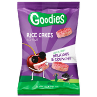 Goodies luchtige rijstwafeltjes rood fruit