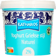 Katharos Yoghurt griekse stijl 2%