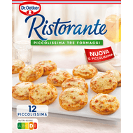 Dr. Oetker Pizza piccolissima tre fromaggi 12 stuks