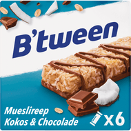 Hero B'tween kokos repen 6 stuks