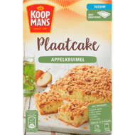 Koopmans Plaatcake appelkruimel