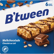 Hero B'tween melk chocolade repen 6 stuks