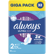 Always Maandverband ultra long met vleugels giga pack