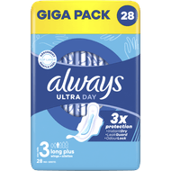 Always Maandverband ultra night met vleugels giga pack