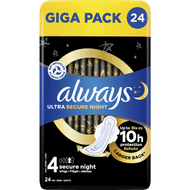 Always Maandverband ultra secure night