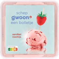 G'woon Roomijs aardbei