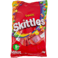 Skittles Fruit uitdeelzak 8 zakjes
