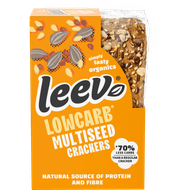 Leev Bio low-carb crackers multiseeds