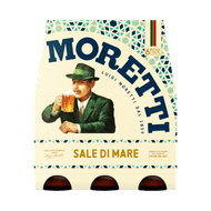 Birra Moretti Sale di mare
