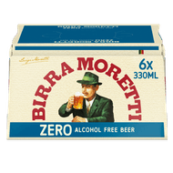 Birra Moretti Zero 6x33 cl
