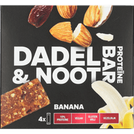Dadel & Noot Banaan proteïne 4 stuks