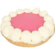 Roze koeken vlaai 16 cm