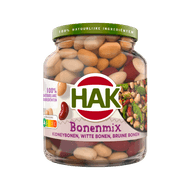 Hak Bonenmix kidney, bruine & witte bonen